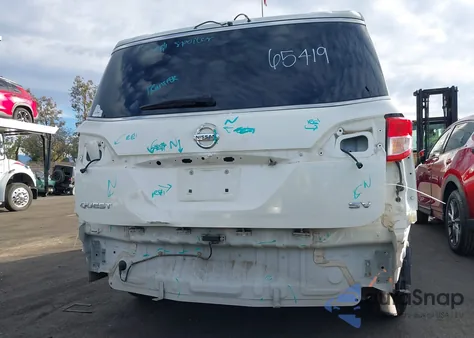 2015 Nissan Quest Sv from USA, damaged, VIN JN8AE2KP2F9132245